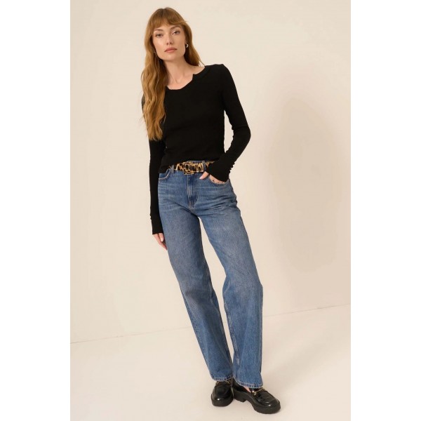 The Comeback Notch Neck Long Sleeve The Comeback Notch Neck Long Sleeve