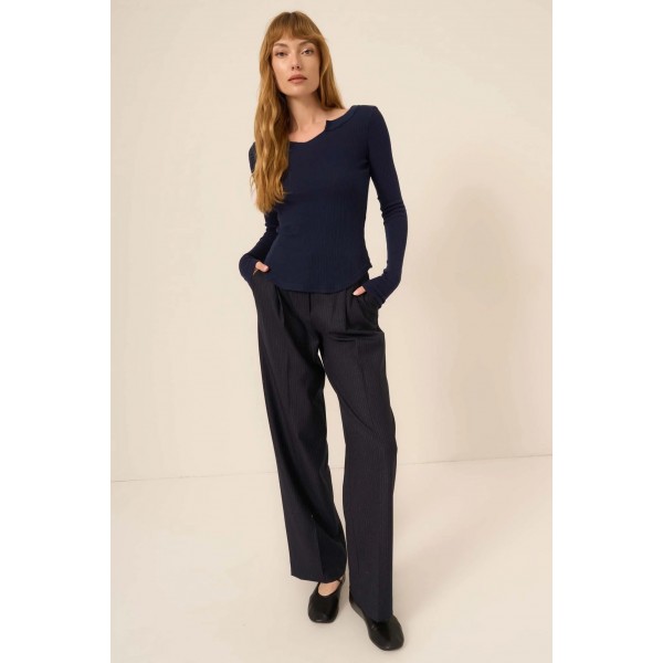 The Comeback Notch Neck Long Sleeve The Comeback Notch Neck Long Sleeve