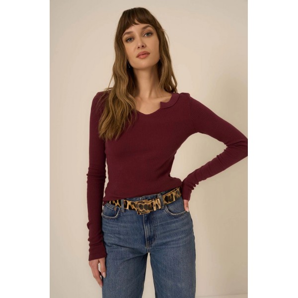 The Comeback Notch Neck Long Sleeve The Comeback Notch Neck Long Sleeve