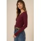 The Comeback Notch Neck Long Sleeve The Comeback Notch Neck Long Sleeve