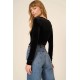 Dream Come True Square Neck Velvet Long Sleeve Dream Come True Square Neck Velvet Long Sleeve