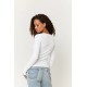 Rae Scoop Rib Long Sleeve Rae Scoop Rib Long Sleeve