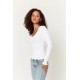 Rae Scoop Rib Long Sleeve Rae Scoop Rib Long Sleeve