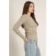 Sanna Boat Neck Sweater Rib Long Sleeve Sanna Boat Neck Sweater Rib Long Sleeve