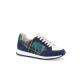 The Roadrunner - Navy Plaid Suede The Roadrunner - Navy Plaid Suede