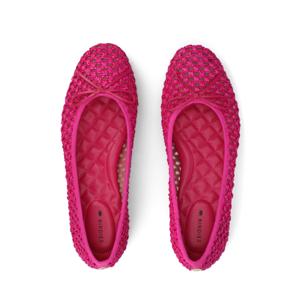The Songbird - Hot Pink Openweave The Songbird - Hot Pink Openweave