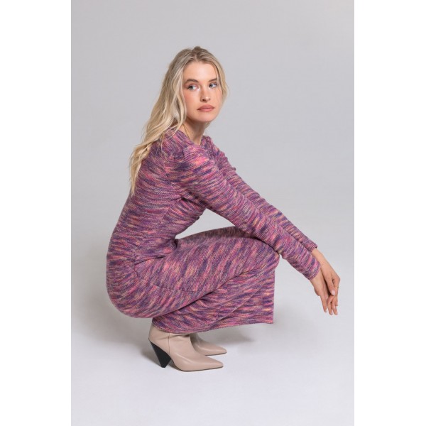 Knit Space Dye Sweater Dress Knit Space Dye Sweater Dress