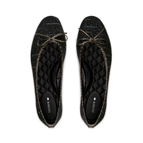 The Songbird - Black Mesh Sparkle The Songbird - Black Mesh Sparkle