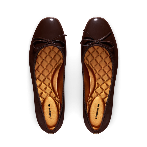 The Songbird - Mahogany Patent Leather The Songbird - Mahogany Patent Leather