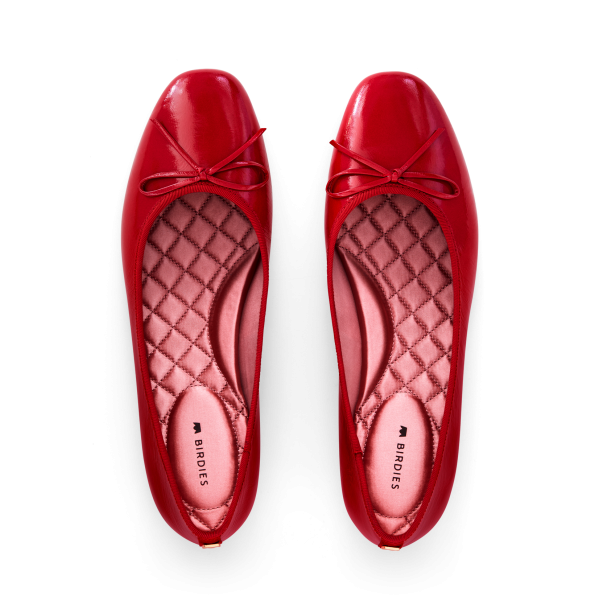 The Songbird - Red Patent Leather The Songbird - Red Patent Leather