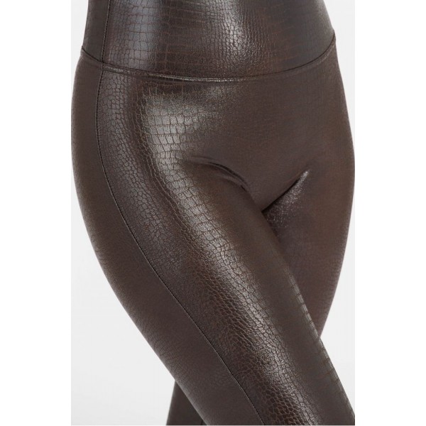 Faux Leather Croc Shine Legging Faux Leather Croc Shine Legging