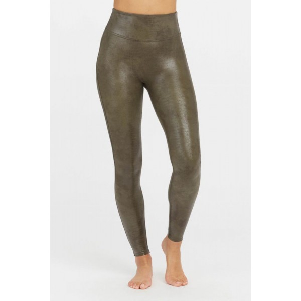 Faux Leather Croc Shine Legging Faux Leather Croc Shine Legging