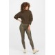 Faux Leather Croc Shine Legging Faux Leather Croc Shine Legging