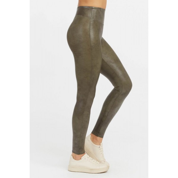 Faux Leather Croc Shine Legging Faux Leather Croc Shine Legging
