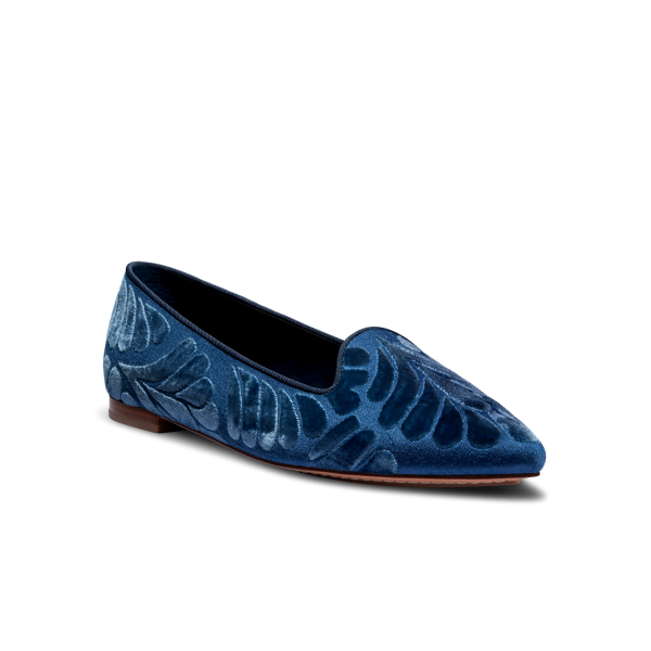 The Sparrow - Ocean Velvet Embroidery The Sparrow - Ocean Velvet Embroidery