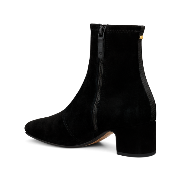 The Starling 50 Bootie - Black Stretch Suede The Starling 50 Bootie - Black Stretch Suede