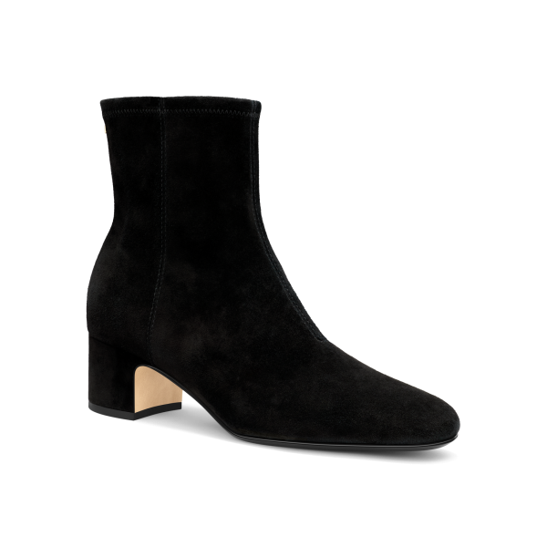 The Starling 50 Bootie - Black Stretch Suede The Starling 50 Bootie - Black Stretch Suede