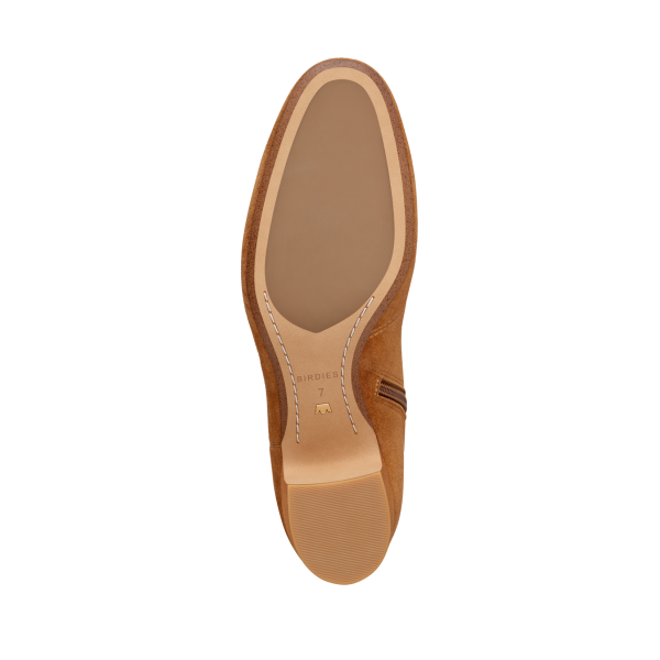 The Starling 50 Bootie - Tan Stretch Suede The Starling 50 Bootie - Tan Stretch Suede