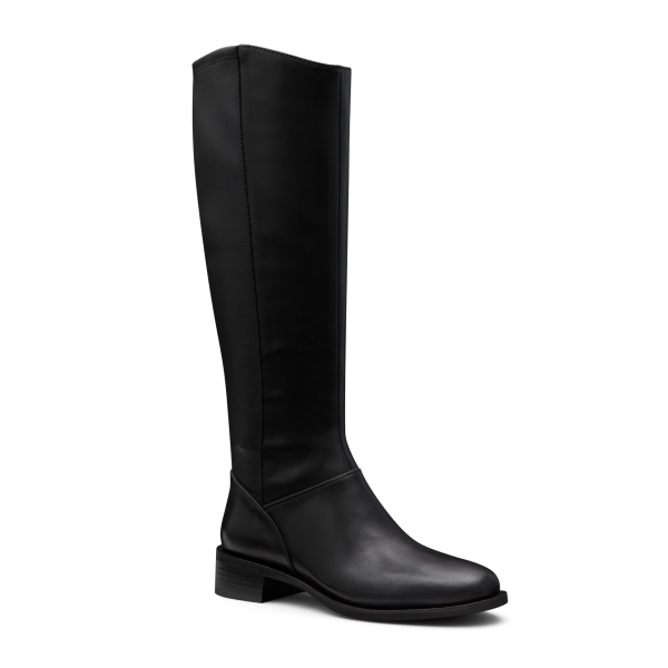 The Starling Tall Boot - Black Leather The Starling Tall Boot - Black Leather