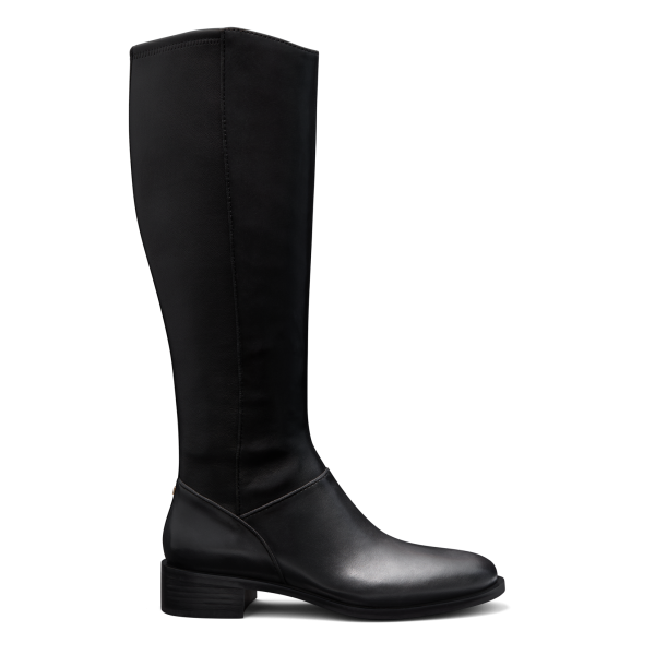 The Starling Tall Boot - Black Leather The Starling Tall Boot - Black Leather