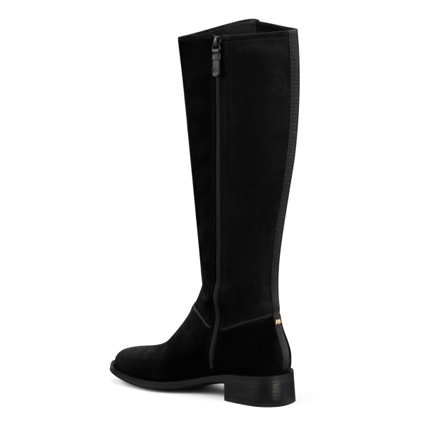 The Starling Tall Boot - Black Suede The Starling Tall Boot - Black Suede