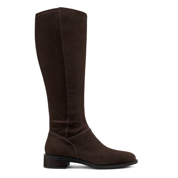 The Starling Tall Boot - Chocolate Suede The Starling Tall Boot - Chocolate Suede