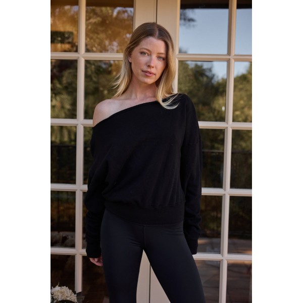 Crawford Off The Shoulder Sweatshirt Crawford Off The Shoulder Sweatshirt