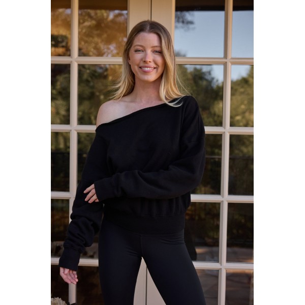 Crawford Off The Shoulder Sweatshirt Crawford Off The Shoulder Sweatshirt
