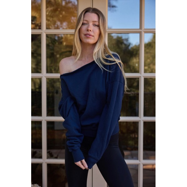 Crawford Off The Shoulder Sweatshirt Crawford Off The Shoulder Sweatshirt