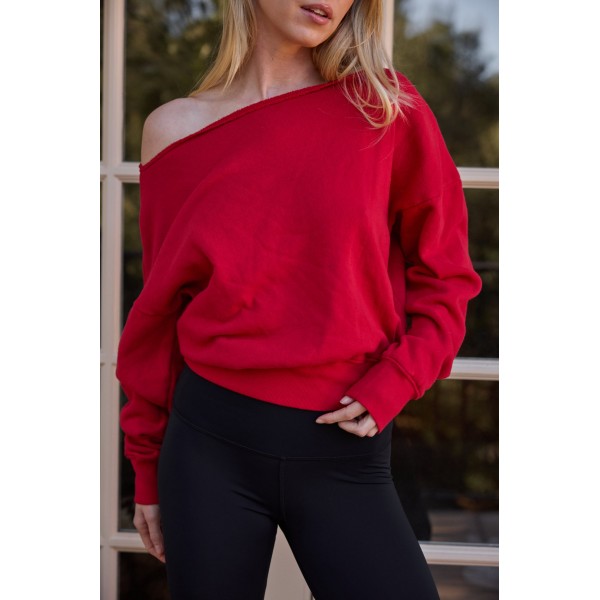 Crawford Off The Shoulder Sweatshirt Crawford Off The Shoulder Sweatshirt