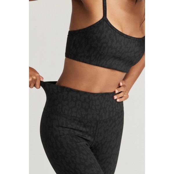 Kendell Embossed Ankle Legging Kendell Embossed Ankle Legging
