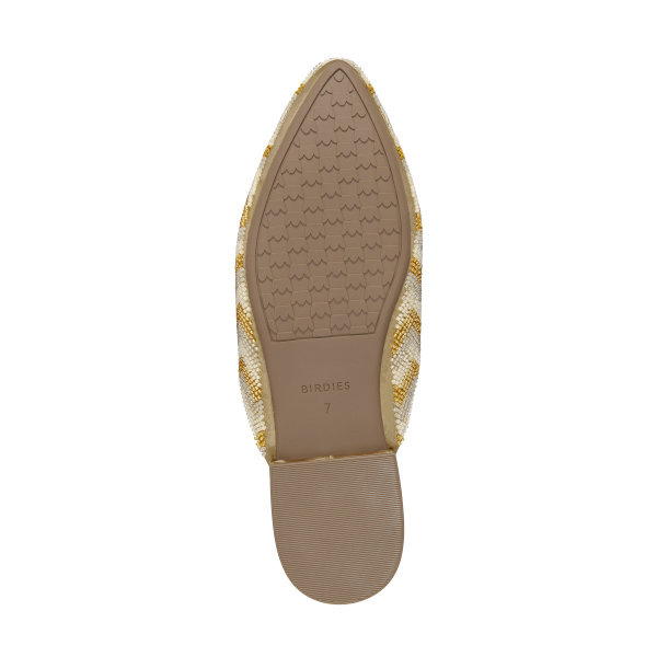 The Swan - Champagne Chevron The Swan - Champagne Chevron