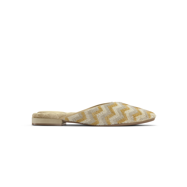 The Swan - Champagne Chevron The Swan - Champagne Chevron