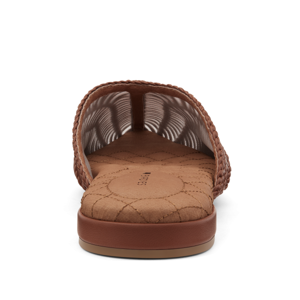 The Swan - Cognac Woven Leather The Swan - Cognac Woven Leather
