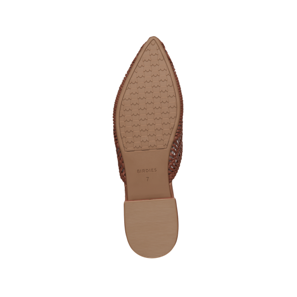 The Swan - Cognac Woven Leather The Swan - Cognac Woven Leather
