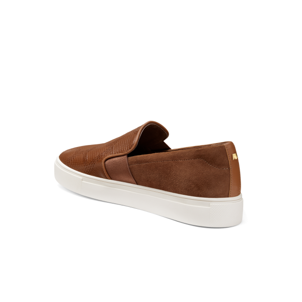 The Swift - Cognac Embossed Leather The Swift - Cognac Embossed Leather