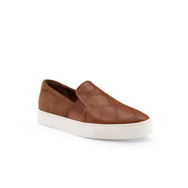 The Swift - Cognac Embossed Leather The Swift - Cognac Embossed Leather