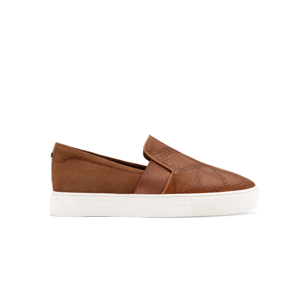 The Swift - Cognac Embossed Leather The Swift - Cognac Embossed Leather