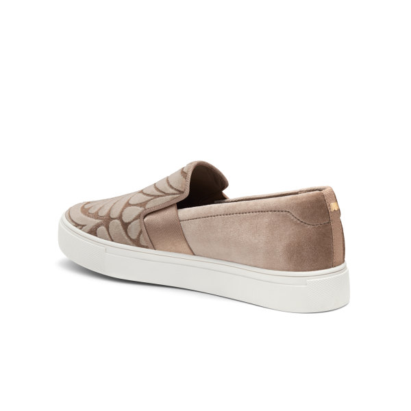 The Swift - Taupe Velvet Embroidery The Swift - Taupe Velvet Embroidery