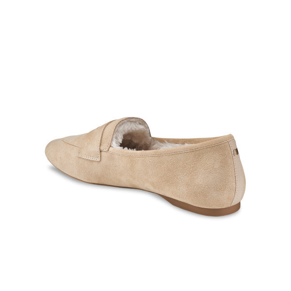 The Vesper - Biscuit Suede Faux Fur The Vesper - Biscuit Suede Faux Fur