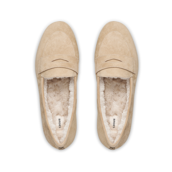 The Vesper - Biscuit Suede Faux Fur The Vesper - Biscuit Suede Faux Fur