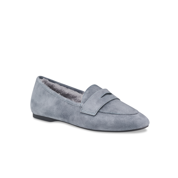 The Vesper - Smoke Suede Faux Fur The Vesper - Smoke Suede Faux Fur