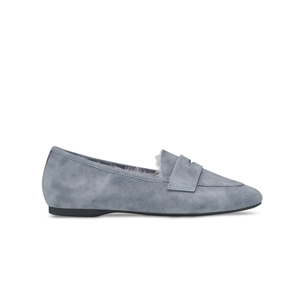 The Vesper - Smoke Suede Faux Fur The Vesper - Smoke Suede Faux Fur