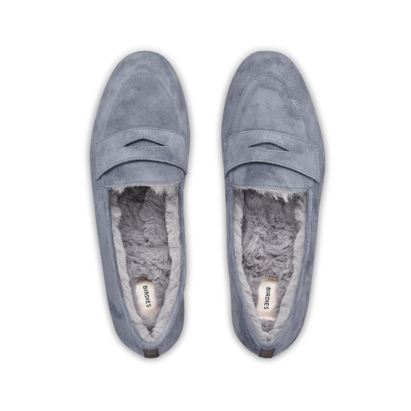 The Vesper - Smoke Suede Faux Fur The Vesper - Smoke Suede Faux Fur