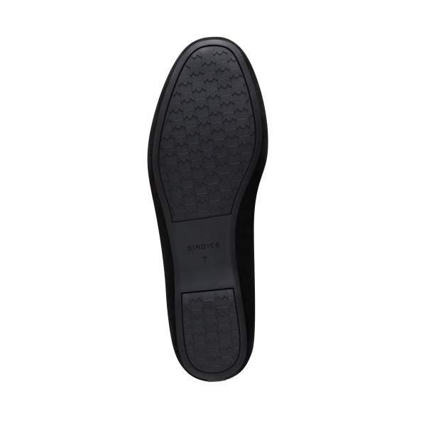 The Vesper - Black Suede Faux Fur The Vesper - Black Suede Faux Fur
