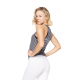 Calvin Racer Back Stripe Rib Tank Calvin Racer Back Stripe Rib Tank